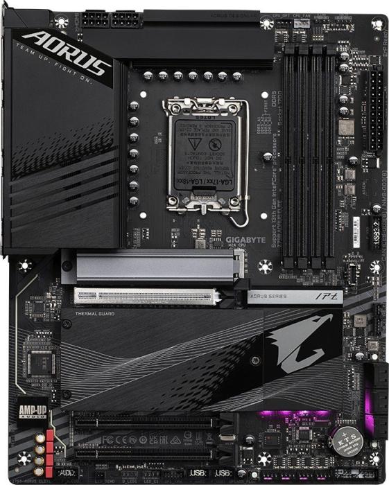 Gigabyte Z790 AORUS ELITE (Intel Z790) [S1700, 4xDDR5 do 7600MHz, (HDMI 2.0, DP 1.2) (4xM.2, 1xPCIe 5.0 x16, 1xPCIe 4.0 x4, 1xPCIe 3.0 x4)]