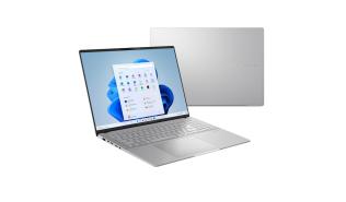 Asus VivoBook S16 OLED [M5606KA-RI063W] 8-Core AMD Ryzen AI 7 350 /16 3200x2000 błyszcząca OLED 120Hz / 24GB/ 1TB / Radeon 860M / pk / 1.5kg / Win11Home (srebrny)