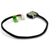 Gniazdo zasilania z kablem do wtyczki 4.5x3.0mm do notebooków HP Pavilion 15-AB 15-AK Q159 15T-AB 15Z-AB 15-AK 15-AK030TX TPN-Q159 / 8Pin dł.17cm [799749-F17 799749-S17 799749-Y17] [ZN0114]