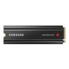 Samsung 980 Pro Heatsink 1TB SSD M.2 2280 NVMe Gen4x4 TLC (7000/5100MB/s) [MZ-V8P2T0CW]