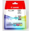 CLI-521CMY (2934B010) - multipack, oryginalny wkład z atramentem Canon, 27 ml, 1320 stron (Canon PIXMA iP 3600, 4600, 5400, 4700, Canon PIXMA MP 540, 620, 630, 980, 990, 640, 550, 560, MX 870, 860)