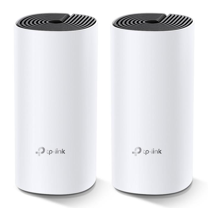 TP-Link DECO M4 (2-Pack) TP-Link Deco M4 AC1200 Whole-Home Mesh Wi-Fi System, MU-MIMO 2x1Gb/s (LAN/WAN)