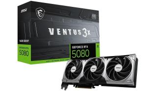 GeForce RTX5080 MSI 16GB GDDR7 Ventus 3X OC Black [912-V531-680] (1xHDMI 2.1b, 3xDP 2.1b) (256-bit, PCIe 5.0)