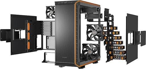 be quiet! Dark Base 900 ATX Midi Orange (2xUSB 3.0, 2xUSB 2.0) (1x2.5, 7x3.5, 2x5.25) [BG010]