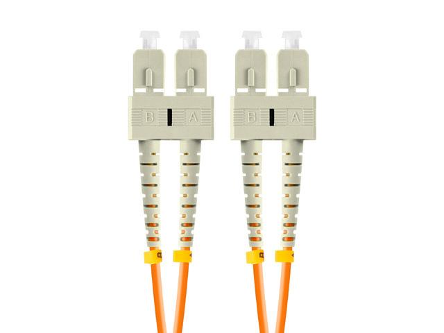 Lanberg patchcord światłowód MM SC/UPC-SC/UPC DUPLEX 3mm OM2 50/125 LSZH pomarańćzowy (5m) [FO-SUSU-MD21-0050-OG]