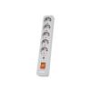 Acar X5 Schuko (5.0m) 5 gniazd (szary) [W0211]
