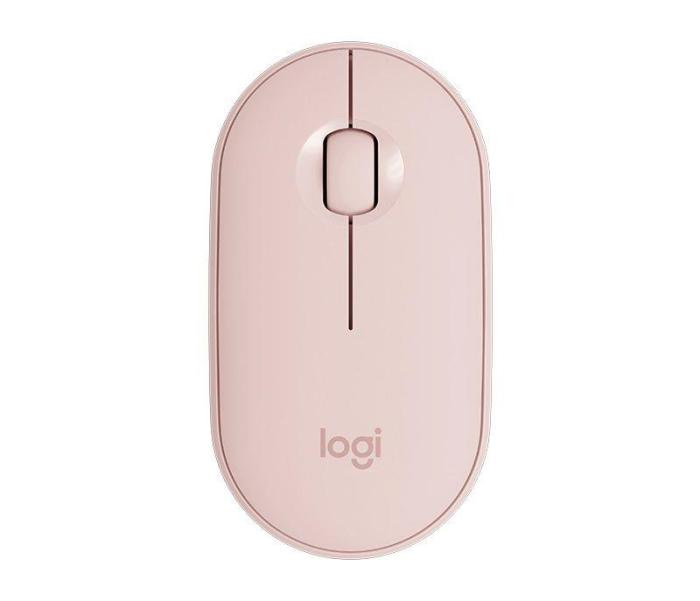 Logitech M350 Pebble Wireless Pink (optyczno-radiowa, 1, 3) [910-005717]
