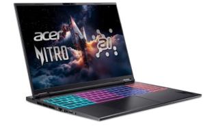 Acer Nitro 16S AI [NH.QXUEP.002] 10-Core AMD Ryzen AI 9 365 /16 2560x1600 matowa IPS 180Hz / 32GB DDR5 (max 32GB) / 1TB / RTX5060 8GB / pk RGB / 76Wh / 2.18 kg / brak systemu