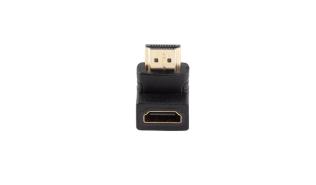 Lanberg adapter kątowy HDMI (F) / HDMI (M) 4K@60Hz 2K@144Hz FHD@240Hz (łącznik) [AD-HDMI-03]