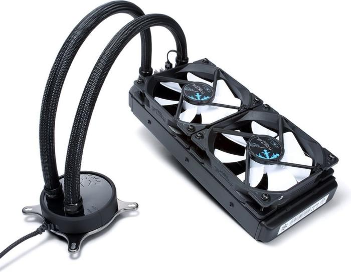 Fractal Design Celsius S24 Black (chłodzenie wodne) (2x120 mm, 4-pin PWM) [FD-WCU-CELSIUS-S24-BK]
