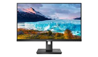 (27) Philips 272S1AE/00 (IPS WLED, 1920x1080, 250, 4ms, 102% sRGB, 75Hz) (VGA, DVI, HDMI 1.4, DP 1.2) głośniki, czarny