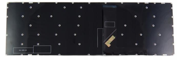 Klawiatura do notebooka Lenovo Ideapad V330-15ISK, V330-15IKB grafitowa [ZN0272]