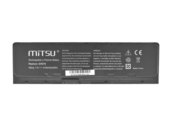Mitsu bateria Dell Latitude E7240, E7250 7.4V/7.6V, 6100mAh [BC/DE-E7240]