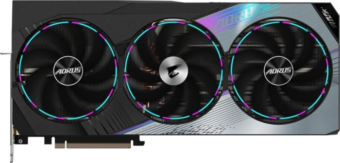 GeForce PCI-E RTX4080 Super Gigabyte 16GB GDDR6X Aorus Master [GV-N408SAORUS M-16GD] (1xHDMI 2.1, 3xDP 1.4a) (256-bit, PCI-E 4.0)