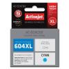 AE-604BNX (604XL) - cyan, wkład z atramentem Activejet, 12 ml, 350 stron (Epson Expression Home XP-2200, XP-2205, XP-3200, XP-3205, XP-4200, XP-4205, 2910DWF, 2930DWF, 2935DWF, 2950DWF)