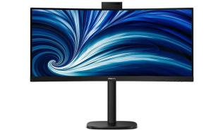 (34) Philips 34B2U3600CH/00 (VA LCD, 3440x1440, 300, 4ms, 120Hz) (2xHDMI 2.0, DP 1.4, USB-C z DP, 4xUSB-A 3.2, Audio) głośniki (2x5W), czarny