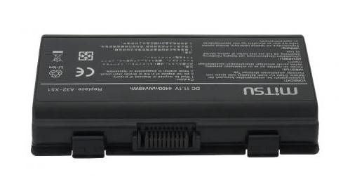 Mitsu bateria Asus T12, X51, X58 11.1V, 4400mAh [BC/AS-X51]