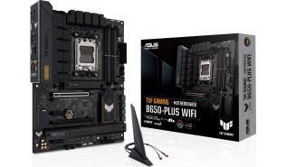Asus TUF GAMING B650-PLUS WIFI (AMD B650) [AM5, 4xDDR5 do 7600MHz, (HDMI 2.1, DP 1.4) (3xM.2, 1xPCIe 4.0 x16, 1xPCIe 4.0 x16 (x4), 2xPCIe 4.0 x1), WiFi 6, BT 5.2, ATX]