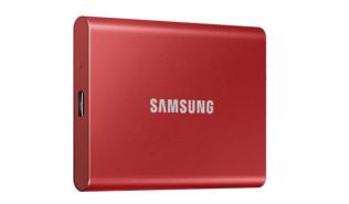 Samsung Portable T7 2TB SSD USB-C Gen2 10Gb (1050/1000MB/s) (czerwony) [MU-PC2T0R/WW]