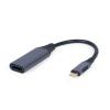 Gembird (adapter) USB-C (M) / HDMI (F) (15 cm) [A-USB3C-HDMI-01]