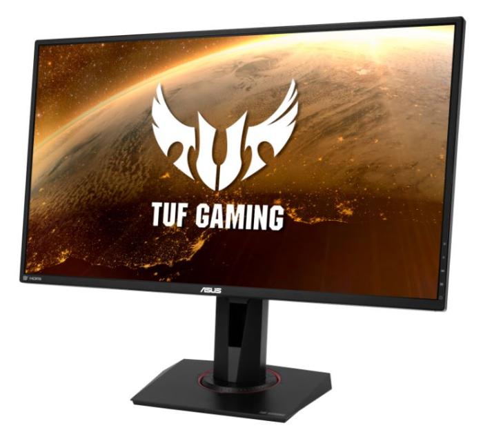 27’’ Asus TUF Gaming VG27AQ (IPS LED, 2560x1440, 350, 1ms, 99% sRGB, 165Hz) (2xHDMI 2.0, DP 1.2) pivot, głośniki, czarny