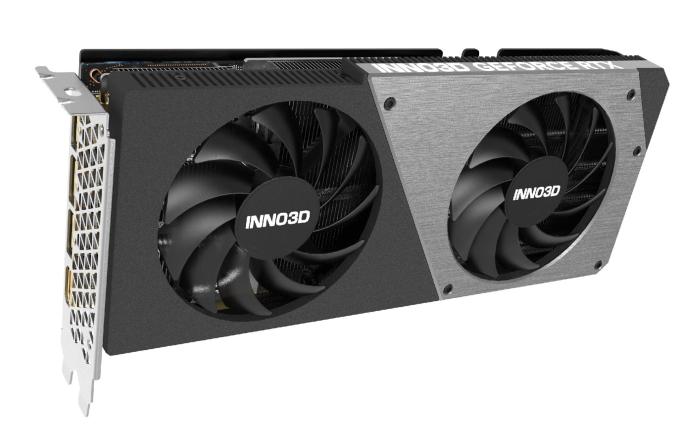 GeForce PCI-E RTX4070 INNO3D 12GB GDDR6X Twin X2 [N40702-126X-185252N] (1xHDMI 2.1a, 3xDP 1.4a) (192-bit, PCI-E 4.0)