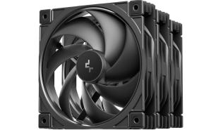 DeepCool FD12 V2 Black (120 mm) 3-pack [R-FD12V2-BKNPN3-G]