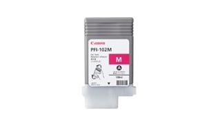 PFI-102M (0897B001) - oryginalny atrament (magenta) ( Canon imagePROGRAF iPF500, iPF510, IPF600, iPF605, iPF610, iPF610 plus, iPF700, iPF710, iPF720, LP17, LP24 )