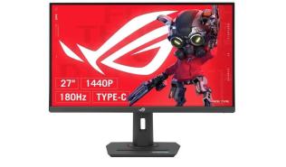 (27) Asus ROG Strix XG27ACMS (IPS 2560x1440, 500, 130% sRGB, 1ms, 320Hz) (1xHDMI 2.1, 1xDP 1.4, 1xUSB-C Alt DP PD, Audio) pivot, czarny