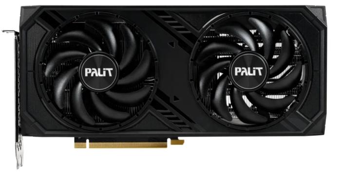 GeForce PCI-E RTX4070 Super Palit 12GB GDDR6X Dual OC DLSS3 [NED407SS19K9-1043D] (1xHDMI 2.1a, 3xDP 1.4a) (192-bit, PCI-E 4.0)