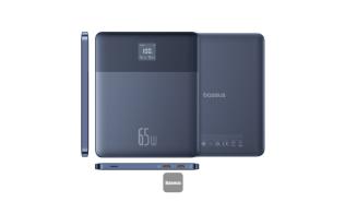Power Bank Baseus Blade2 12000mAh 65W 2xUSB-C (niebieski) [P10063801323-00]