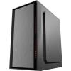 Gembird Fornax 960R Red (czarny) (akryl) (2x USB 3.0) (1x2.5, 2x2.5/3.5, 1x3.5, 1x5.25) [CCC-FORNAX-960R]