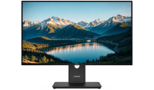 (27) Lenovo ThinkVision T27Q-40 (IPS LED, 1920x1080, 300, 4ms, 120Hz) (1xHDMI 1.4, 1xDP 1.2, 1xVGA, 1xUSB-C) czarny [64A6ZAT6EU]