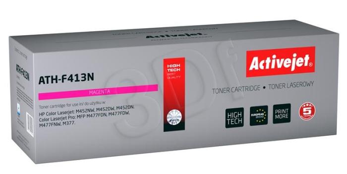ATH-F413N (413A) - magenta, toner ActiveJet, 2300 stron (zamiennik CF413A) (HP Color LaserJet Pro M377dw, M452nw, M477fdw, M452dn, M477fdn, M477fnw)