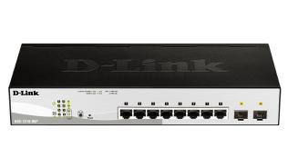 D-Link 8x1000 Mbps Gigabit PoE 2x SFP (switch zarządzalny) [DGS-1210-08P/E]