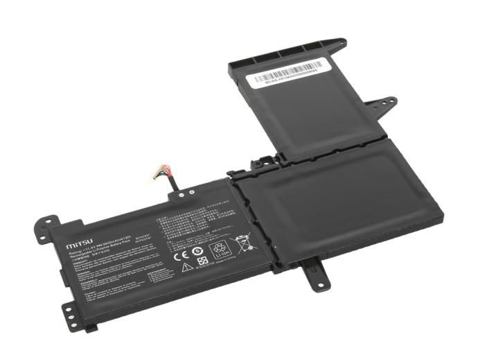 Mitsu bateria Asus Vivobook 15 X510, S15 S510UA 11.4V, 3600mAh (41Wh) 3 ogniwa [BC/AS-X510]