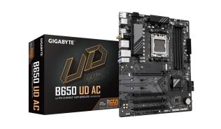 Gigabyte B650 UD AC (AMD B650) [AM5, 4xDDR5 do 7600MHz, (HDMI 2.1, DP 1.4) (3xM.2, 1xPCIe 4.0 x16, 1xPCIe x16 (x1), WiFi 5, BT 5.0, ATX]