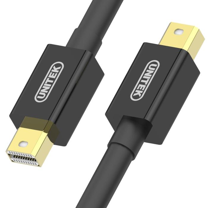 Unitek kabel mini DisplayPort 1.2 (M) / mini Display Port M (2.0m) [Y-C613BK]