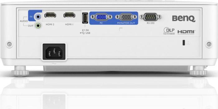 Projektor Benq MU613 WUXGA DLP (1920x1200, 4000 ANSI, 10000:1, 5000h/10000h) (2xHDMI, 2xVGA, 2xUSB)