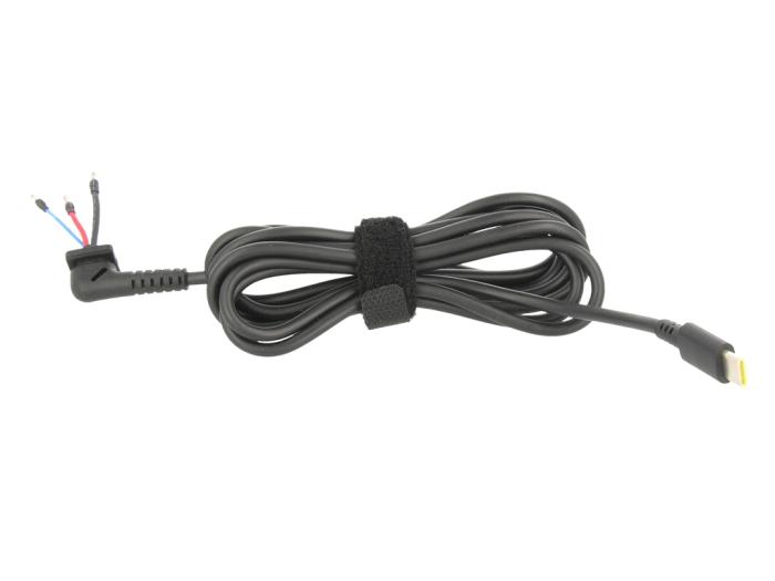 Wtyk z kablem do notebooków z wtyczką USB-C (1.8m) (3Pin) [DC-TAB/USBC1.8]