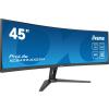 45’’ Iiyama ProLite XCB4594DQSN-B1 (VA LED, 5120x1440, 450, 0.8ms, 100%sRGB, HDR400, 165Hz) (2xHDMI 2.1, 1xDP 1.4, 1xUSB-C 3.0/DP 1.4, 3xUSB-A 3.0) głośniki (2x3W), czarny