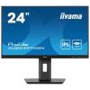 24’’ Iiyama ProLite XUB2497HSN-B1 (IPS LED, 1920x1080, 250, 1ms, 100Hz) (HDMI 1.4, DP 1.2, Audio, RJ-45, 3xUSB-A 3.2, USB-C 3.2 PD 7.5W, USB-C 3.2/DP PD 65W) pivot, głośniki (2x2W), czarny