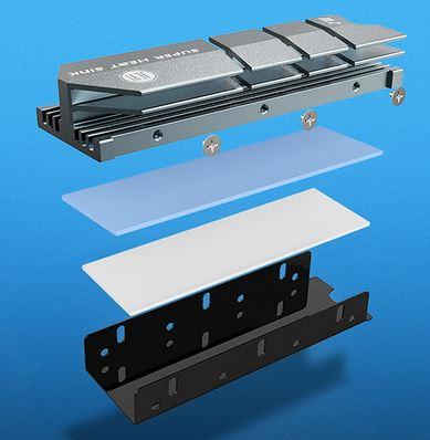 JEYI radiator na dysk SSD M2 (NVME SATA) [ZN0431]
