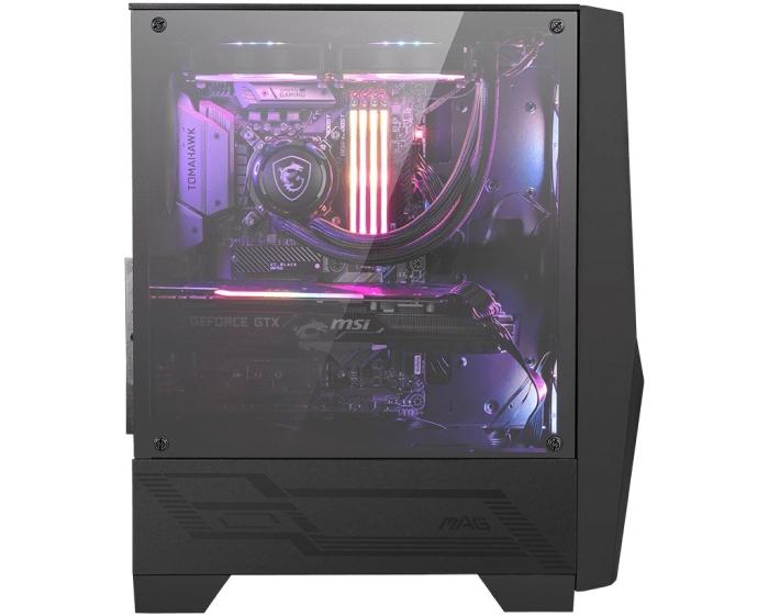 MSI MAG Forge 100R ARGB (szklo hartowane, podświetlana) (2xUSB 3.2 Gen1) (3x2.5, 2x3.5/2.5)