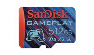 Secure Digital 512GB Sandisk Micro SDXC GamePlay UHS-I U3 V30 A2 C10 (190/130MB/s) [SDSQXAV-512G-GN6XN]