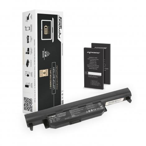 Movano Premium bateria Asus A55, K45, K55 10.8V/11.1V, 5200mAh [BZ/AS-K55]