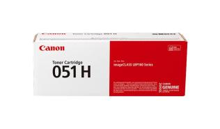 CRG-051H Black (2169C002) oryginalny toner Canon, 4100 str. (Canon imageCLASS LBP162, MF262, MF264, MF267, MF269, i-SENSYS LBP162dw, MF264dw, MF267dw, MF269dw, Satera LBP161, LBP162)