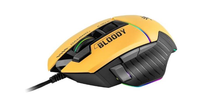 A4Tech Bloody W95Max USB Sports Lime wired mouse 12000 dpi (optyczna, 1, 10)
