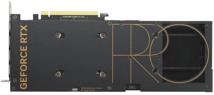 GeForce PCI-E RTX4070 Asus 12GB GDDR6X PROART OC [PROART-RTX4070-O12G] (1xHDMI 2.1a, 3xDP 1.4a) (192-bit, PCI-E 4.0)