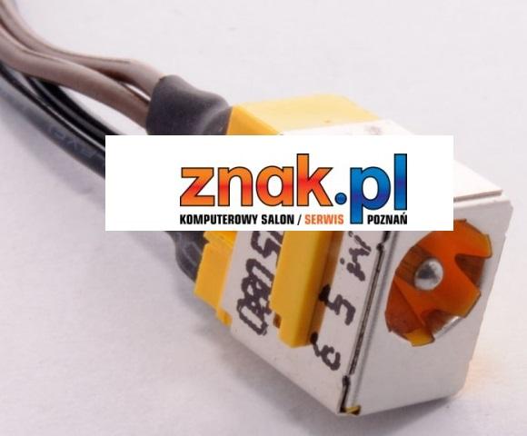 Gniazdo zasilania GNL60 z kablem do wtyczki 5.5x1.7mm do notebooków Acer